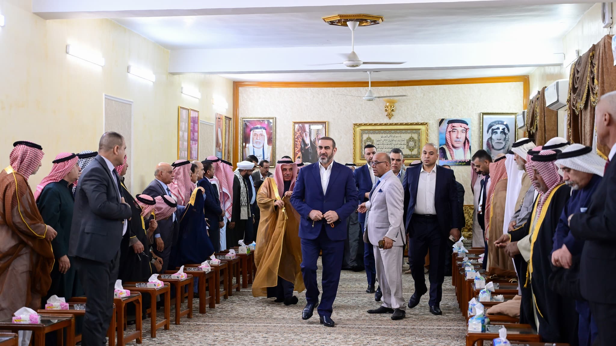 البرفسور المهندس خالد بتّال النجم يلبّي دعوة الشيخ صفاء الغانم